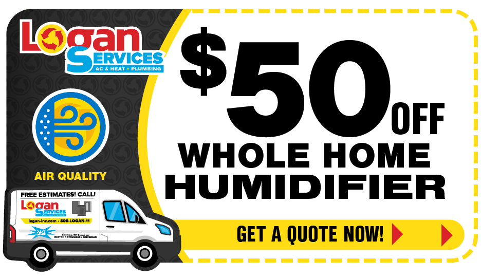 $50 off humidifier installation