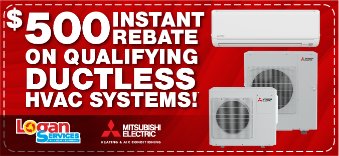 mitsubishi ductless hvac rebates