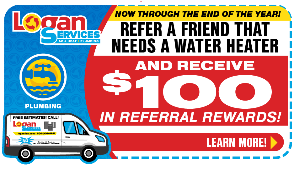 Plumbing coupon $100 off refer a friend