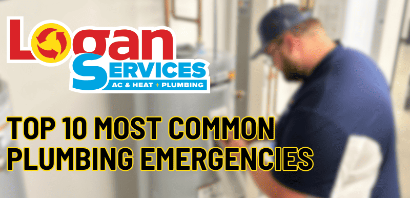 top 10 most common plumbing emergency situations